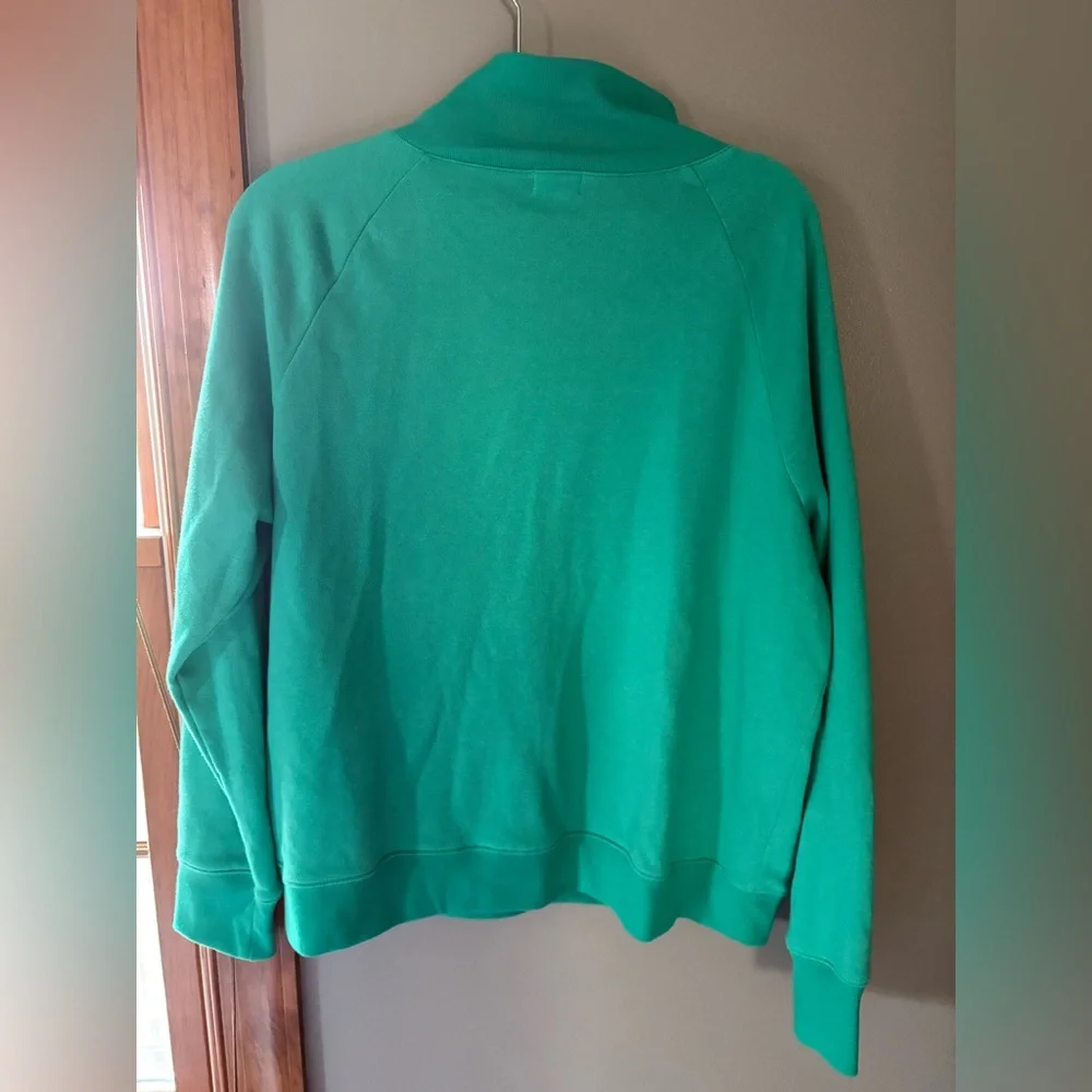 J. Crew Vibrant Green Crew Neck Sweater - Picture 5 of 7
